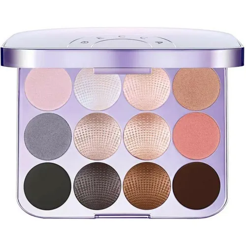 Becca Pearl Glow Shimmering Eye Palette - Make Up, 12 vielseitige Schattierungen für strahlende Augen und einen atemberaubenden Look.