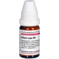 Allium Cepa D 6 Globuli 10 g von DHU