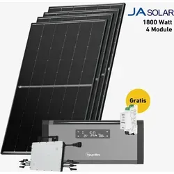 Balkonkraftwerk 1800 Watt mit Hoymiles HiBattery 1920 AC - Effizientes Balkonkraftwerk mit 1800 W und bifazialen Solarmodulen, ideal für nachhaltige Energiegewinnung. Made in Germany, wetterfest und mit 25 Jahren Garantie.