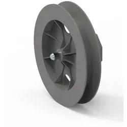 Gurtscheibe mit Zapfen 170 mm für Rollladen Gurt 22 mm, für 8-Kant-Welle SW 60