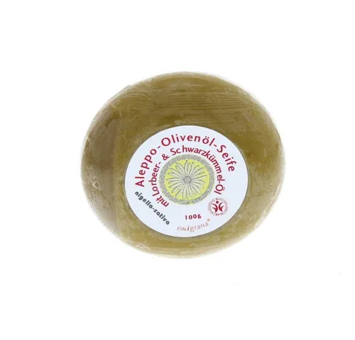 Finigrana Handseife Alepposeife mit Nigella Sativa, 100 g