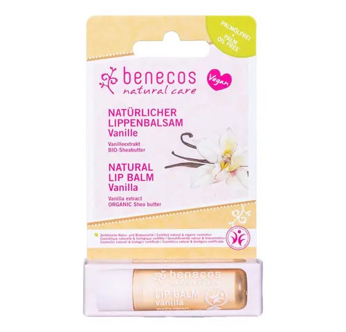 Benecos Lippenbalsam Lip Balm - Vanille 4,7g