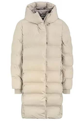 Sublevel Damen Winter Mantel Trench Coat Beige D50094XB44555A1-M - WARM & KOMFORTABEL: Der Sublevel Damen Wintermantel bietet ein weiches Futter und schützt vor Kälte. MODISCHER, LANGER SCHNITT: Figurbetont für Büro oder Freizeit. PRAKTISCHE KAPUZE: Ideal gegen Wind und Wetter – der perfekte Begleiter für kalte Tage.