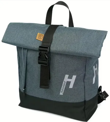 Haberland Koffer Keep Rollin Einzeltasche Anthrazit S - Praktische Fahrradtasche für den Outdoor-Einsatz, robustes Design und ideal für vielseitige Transporte.
