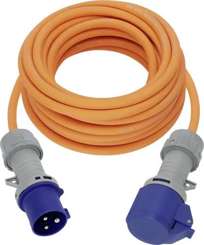 Brennenstuhl 1167650410 10m Verlängerungskabel für Camping - Robustes 10m CEE-Verlängerungskabel von Brennenstuhl, ideal für den Außeneinsatz. Mit IP44-Schutz für Spritzwasserschutz und hochwertigem Gummi-Neopren für Langlebigkeit.