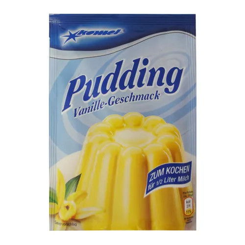 Komet Pudding Vanille-Geschmack 40 g zum Kochen Puddingpulver Vanillepudding
