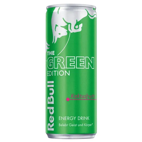 Red Bull The Green Edition Kaktusfrucht fruchtig erfrischend 250ml