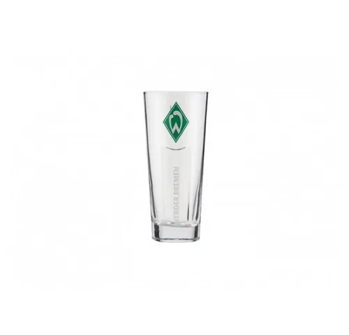 Werder Bremen Glas SV Werder Bremen Wasserglas Raute in grün von Werder Bremen