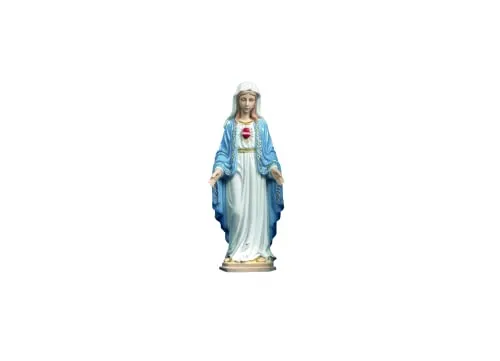 Madonna Maria Immacolata Herz 30 cm Religion Kirche Figur aus Porezellan !!!