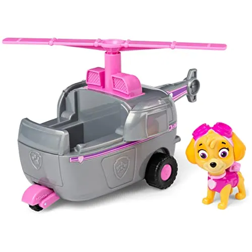 PAW Patrol 6056855 Helikopter-Fahrzeug mit Skye-Figur (Basic Vehicle)