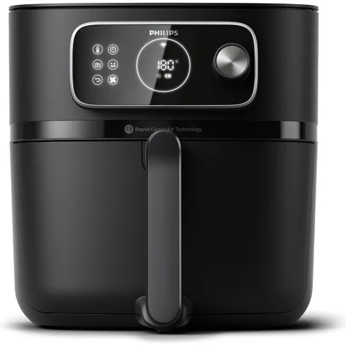 PHILIPS HD9876/90 Airfryer Connected XXL - 8.3L Heißluftfritteuse, 2200 Watt, gesundes Kochen für bis zu 7 Personen