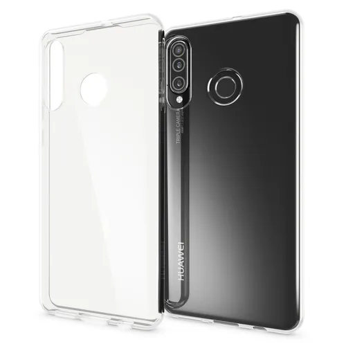 NALIA Transparente Silikonhülle Huawei P30 Lite Case Anti-Gelb stoßfest