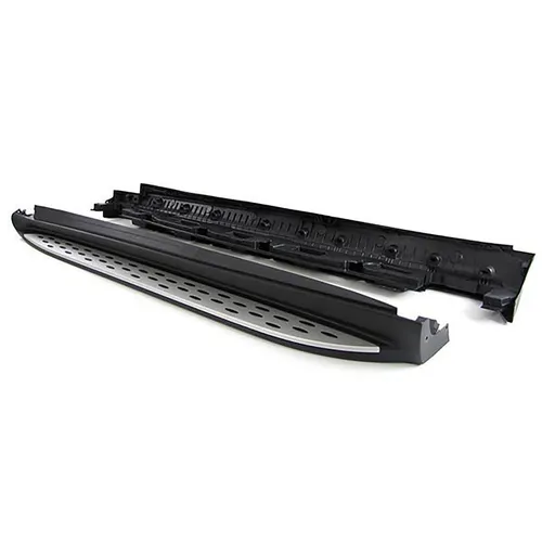 Alu Trittbretter Flankenschutz OE Style mit ABE für Mercedes ML W166 ab 11