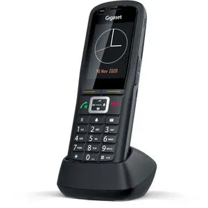 Gigaset R700H PRO - Schnurloses Business DECT-Telefon, robust und IP65 wasserdicht, mit großem Farbdisplay und exzellenter Audio-Technologie
