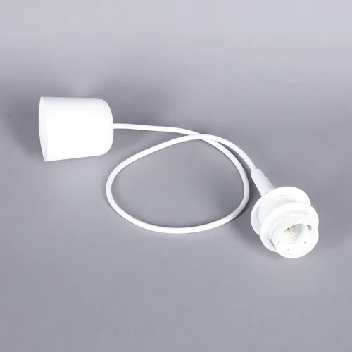 2x Schnurpendel weiß zu Pendelleuchten aus Papier