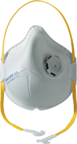 Moldex Pocket-Faltmaske 2575, FFP3 NR D - 257501 - Einwegschutzmasken, höchste Filterleistung FFP3 für optimalen Atemschutz, ideal für Baustellen und industrielle Anwendungen.