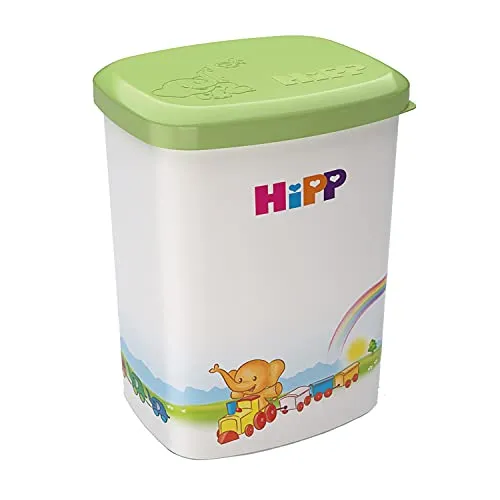 HiPP Milchbehälter für Baby Milchpulver - BPA-frei - Praktische Aufbewahrungsbox für Baby Milchpulver, ideal für unterwegs und sicher dank BPA-freier Materialien.