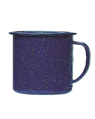 Trinkbecher Western Emaille Blau 350ml