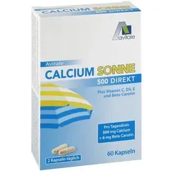 CALCIUM SONNE 500 Kapseln