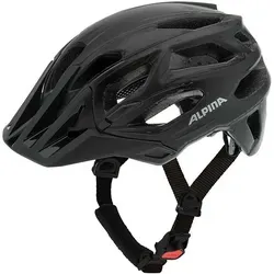 Alpina Garbanzo Fahrradhelm schwarz - Gr. 57-61cm - Fahrradhelme – Stylischer Endurohelm mit robuster Inmould-Bauweise für optimalen Schutz und Komfort bei Mountainbike-Abenteuern und Trails.