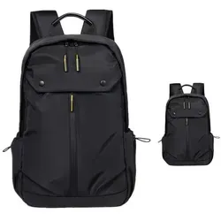 Uni Reise-Rucksack 20–37L Schwarz – Leicht, Modern & Sicher