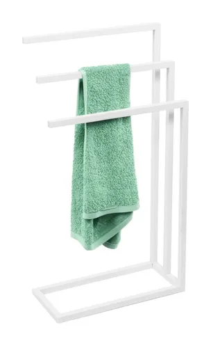 FRAMADO Metall Handtuchständer 3-armig - Badetuchhalter Modern Keine Montage