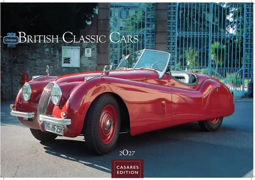 British Classic Cars Kalender 2027 - Wandkalender - Erleben Sie die Faszination klassischer britischer Autos mit diesem beeindruckenden Wandkalender. Perfekt für Autoliebhaber und als stilvolle Wanddekoration.