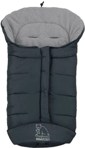 Heitmann Felle Fußsack Eisbärchen - Winterfußsack für Kinderwagen - Wärmender Fußsack in Mumienform, ideal für kalte Tage. Waschbar und winddicht, passend für Kinderwagen und Buggy, sorgt für Geborgenheit ab 6 Monaten.