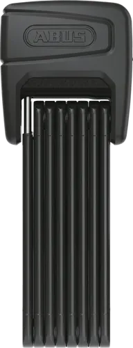 ABUS BORDO ONE 6000AF/120 - Fahrradschloss mit Fingerprint - Fahrradschloss mit Fingerprintsensor für schnellen Zugriff, gehärteter Stahl und lauter Alarm für optimalen Diebstahlschutz. Sicherheitslevel ABUS 10/15, 120 cm lang, ideal für Sicherheit und Komfort.