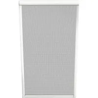 Velux Insektenschutzrollo ZIL MK06 - Fliegengitter für Velux Dachfenster, idealer Schutz vor Insekten mit einem eleganten weißen Rahmen und schlanker Tuchkassette, passend für verschiedene Fenstergrößen.