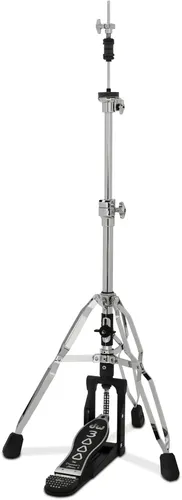 DW 3500A - Dreibeinige HiHat-Maschine, drehbare Beine und anklappbare Trittplatte für flexibles Spielgefühl