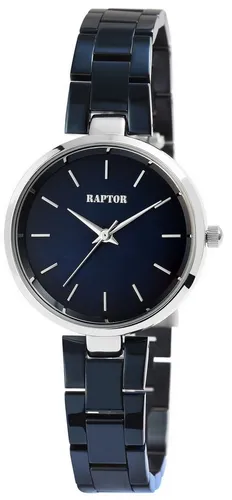 Raptor Quarzuhr Pearl Damenuhr mit Edelstahlarmband - Elegante Armbanduhr für Damen mit hochwertigem Quarzuhrwerk und einzigartigem Perlmutt-Zifferblatt. Wasserdicht bis 3 bar und ideal für jeden Anlass.