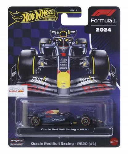Hot Wheels. JBM12 Formuła 1. Bolid Oracle Red Bull Racing RB20 Hot 194735263776