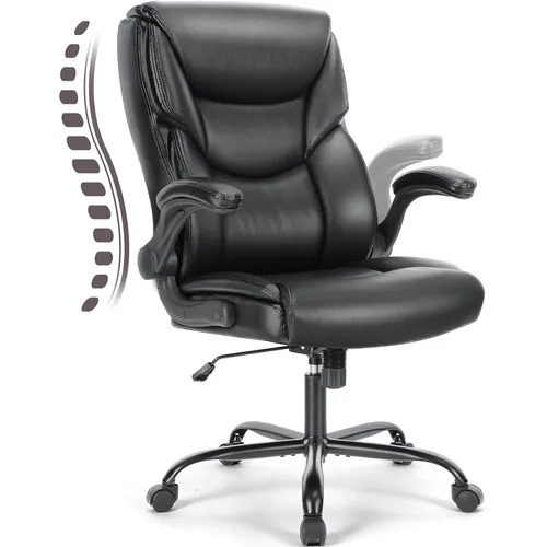 Chefsessel gepolsterten,klappbaren Armlehnen,höhenverstellbar,120kg Tragkraft