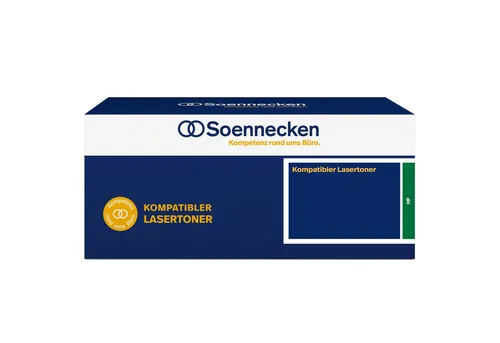 Soennecken Toner 81102 - Kompatibel mit HP CF212A & Canon 731Y - Toner für HP 131A und Canon 731Y, bietet bis zu 1.800 Seiten in leuchtendem Gelb und ist eine kostengünstige Alternative zu Originaltonern.