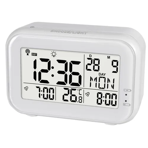 Miraval Akku-Funkwecker mit Temperaturanzeige