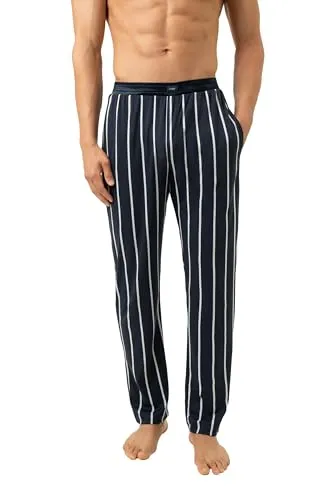 Mey Pyjama Blau XL - Bequemer Schlafgenuss - Klassischer Pyjama in Indigo, Größe XL, aus 100 % Baumwolle. Ideal für entspannte Nächte und angenehmen Tragekomfort. Pflegeleicht bei 40°C.