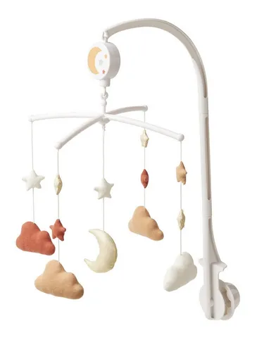vertbaudet Mobile Baby Musikmobile MOND & STERNE