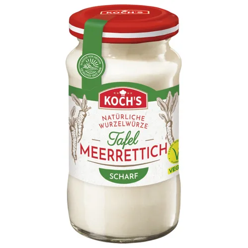 Kochs Tafelmeerrettich mild im Glas 140g