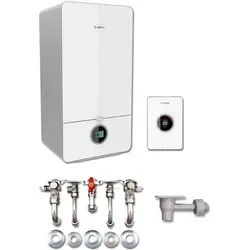 Junkers Bosch GC706C mit GC7000iW 35 C Brennwert-Kombitherme, CT200, Unterputz