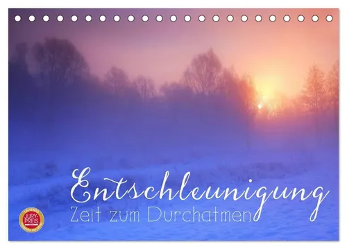 Martina Cross | Entschleunigung - Zeit zum Durchatmen (Tischkalender 2026 DIN...