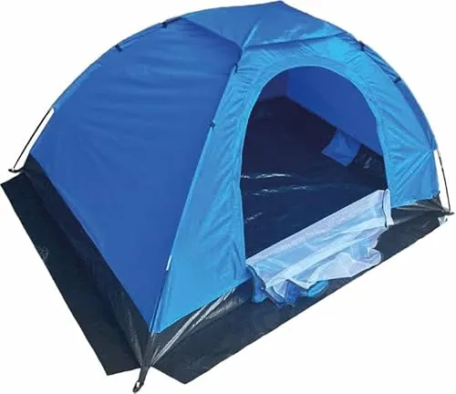 Schwar Textilien ® | Igluzelt | 2-Personen | inkl. Aufbewahrungstasche (Blau)