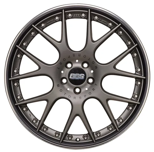 BBS Alufelge CH-RII platinum/schwarz 9,5x21 von BBS