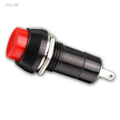 Stück Drucktaster Ø 18mm ROT Schließer TASTER 250V/1A 5
