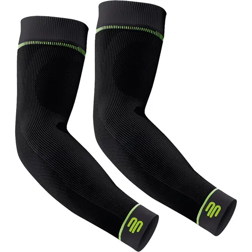 Bauerfeind Sports Compression Sleeves Arm - Armlinge black XL short - Bandagen & Kompression: Leichte, atmungsaktive Kompressions-Armlinge für optimale Muskulaturunterstützung und schnellere Regeneration.