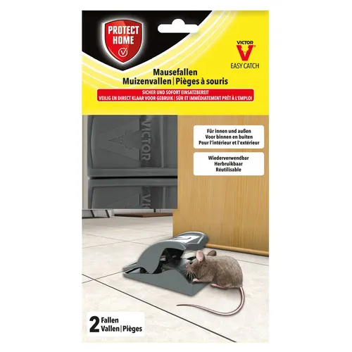 Mausefalle Easy Catch, Protect Home, 2 Stück