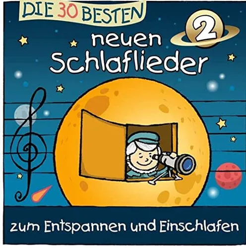 CD DIE 30 BESTEN NEUEN SCHLAFLIEDER FÜR KINDER 2 Neu & Eingeschweißt