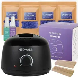 NEOMANN Waxer II Premium Wachs-Set – All-in-One für professionelle Haarentfernung