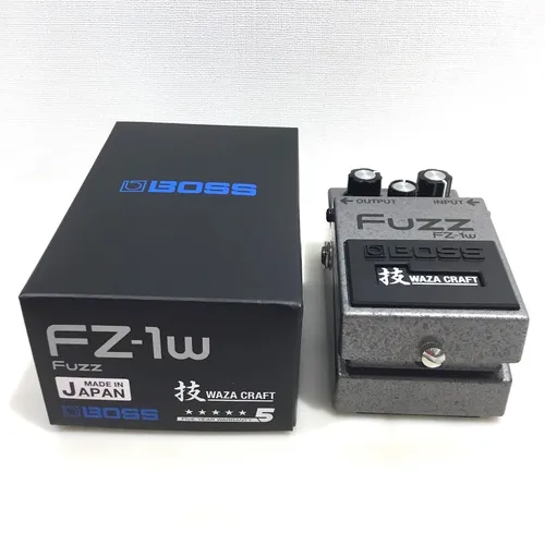 BOSS FZ-1W Fuzz - Vintage-Fuzz mit moderner Soundvielfalt - Gitarren-Effektgerät mit intelligenter Schaltung für natürlichen Klang und außergewöhnliche Klarheit, ideal für kreative Musiker.