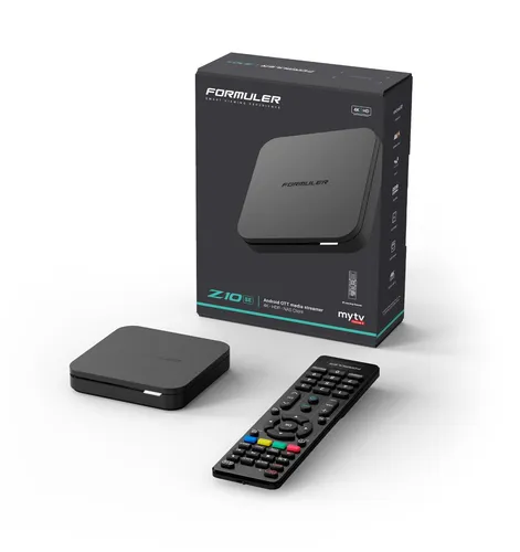 Formuler Z10 SE 4K UHD Android 10.0 IP-Receiver in schwarz von Formuler